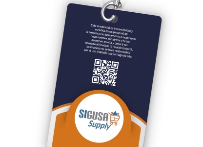 Credencial en PVC